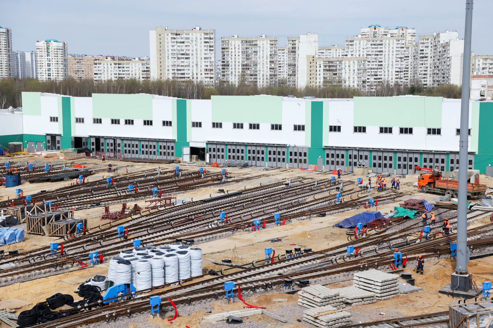 Собянин рассказал о строительстве электродепо Южное для Замоскворецкой линии