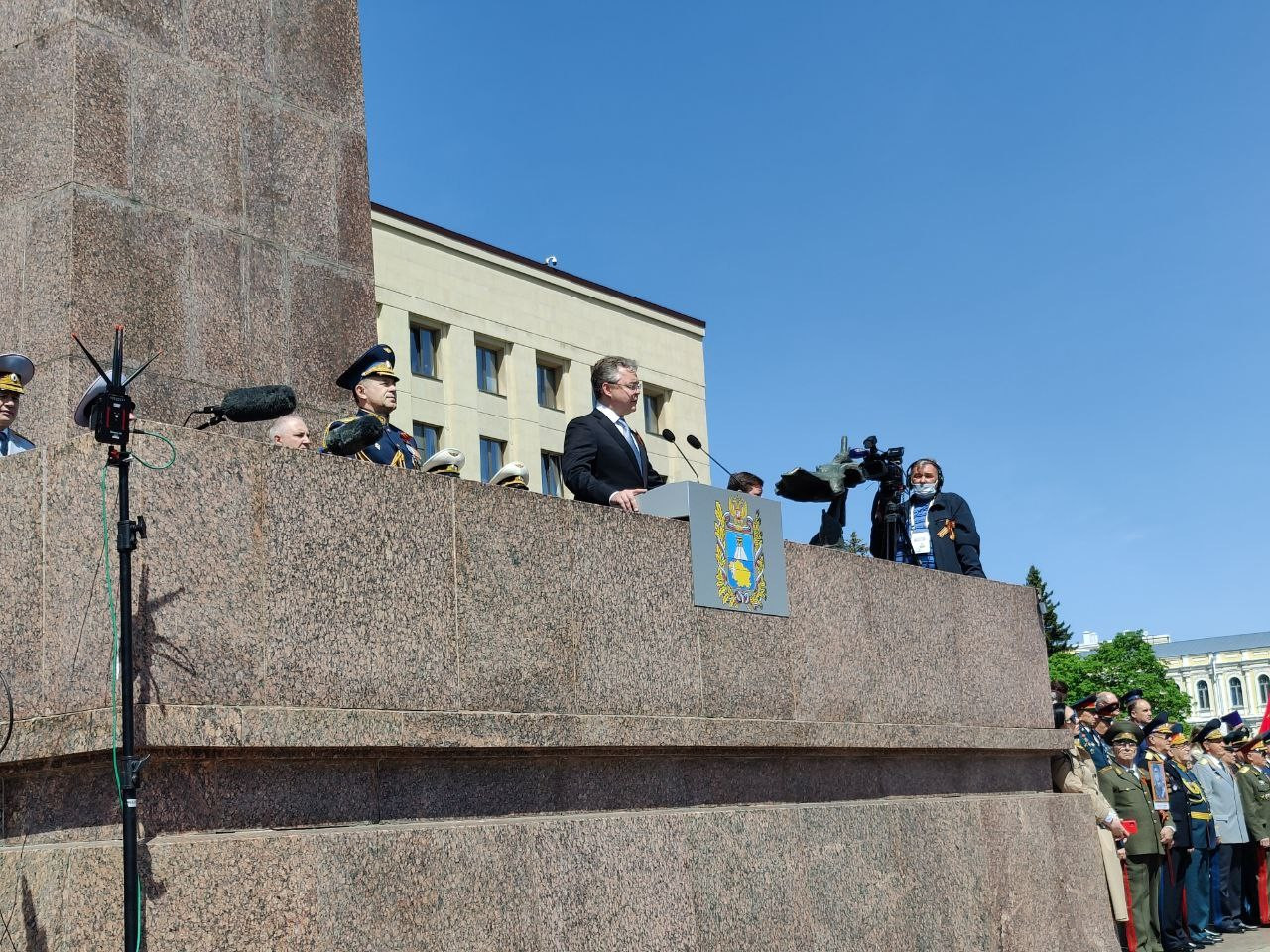 Глава Ставрополья поздравил жителей и ветеранов края с Днем Победы